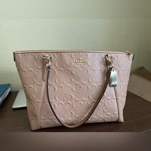 Coach Nude Blush Tote